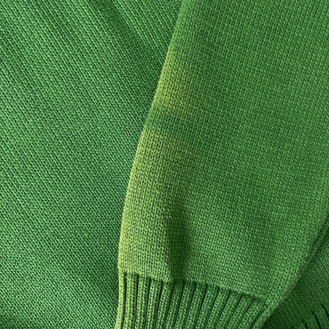 100 아미 20FW 빅하트 로고 그린 니트 상품이미지6