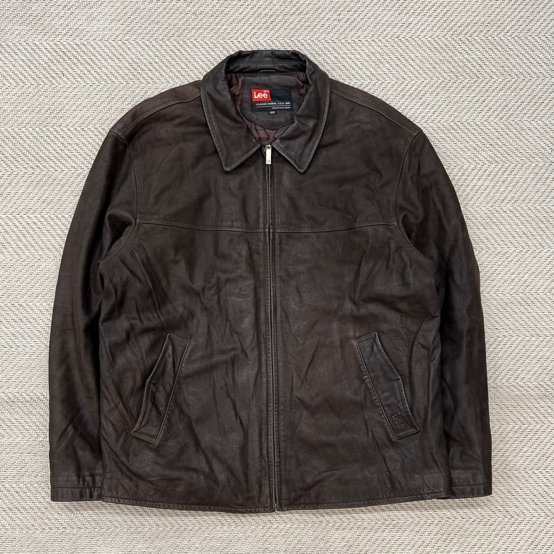 Lee 소가죽 리얼레더 자켓 r2773 상품이미지1