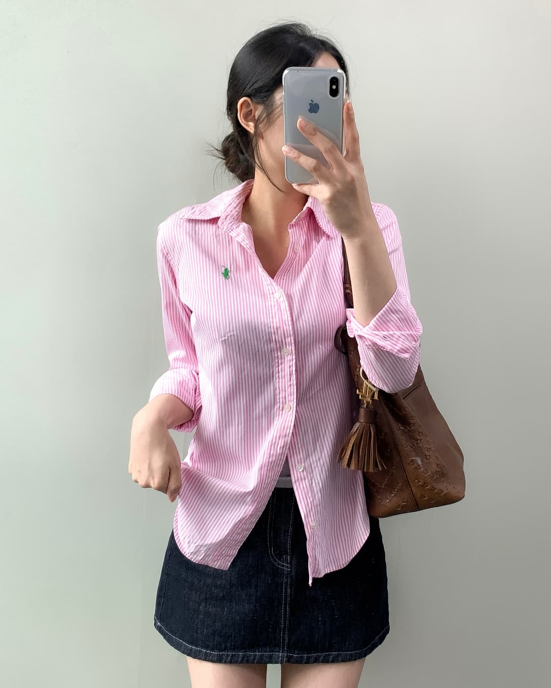 폴로 스트라이프 셔츠 상품이미지2