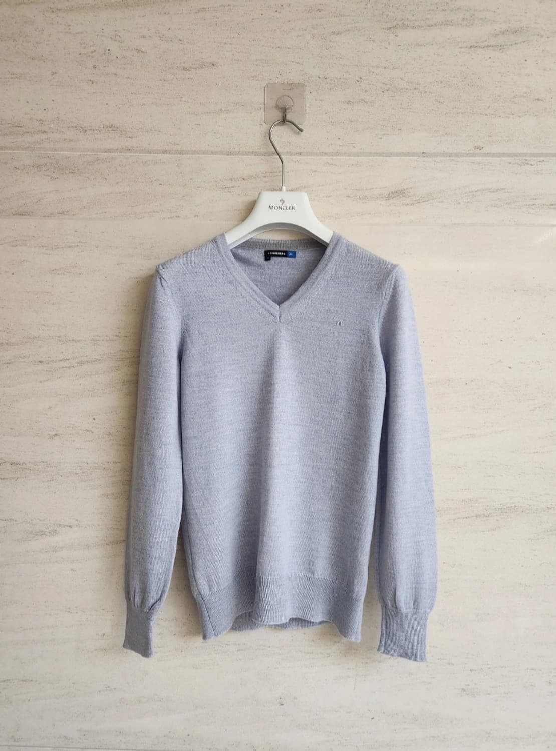 (멜란지 스카이블루 판매)제이린드버그 여성 스웨터 XS사이즈 상품이미지2