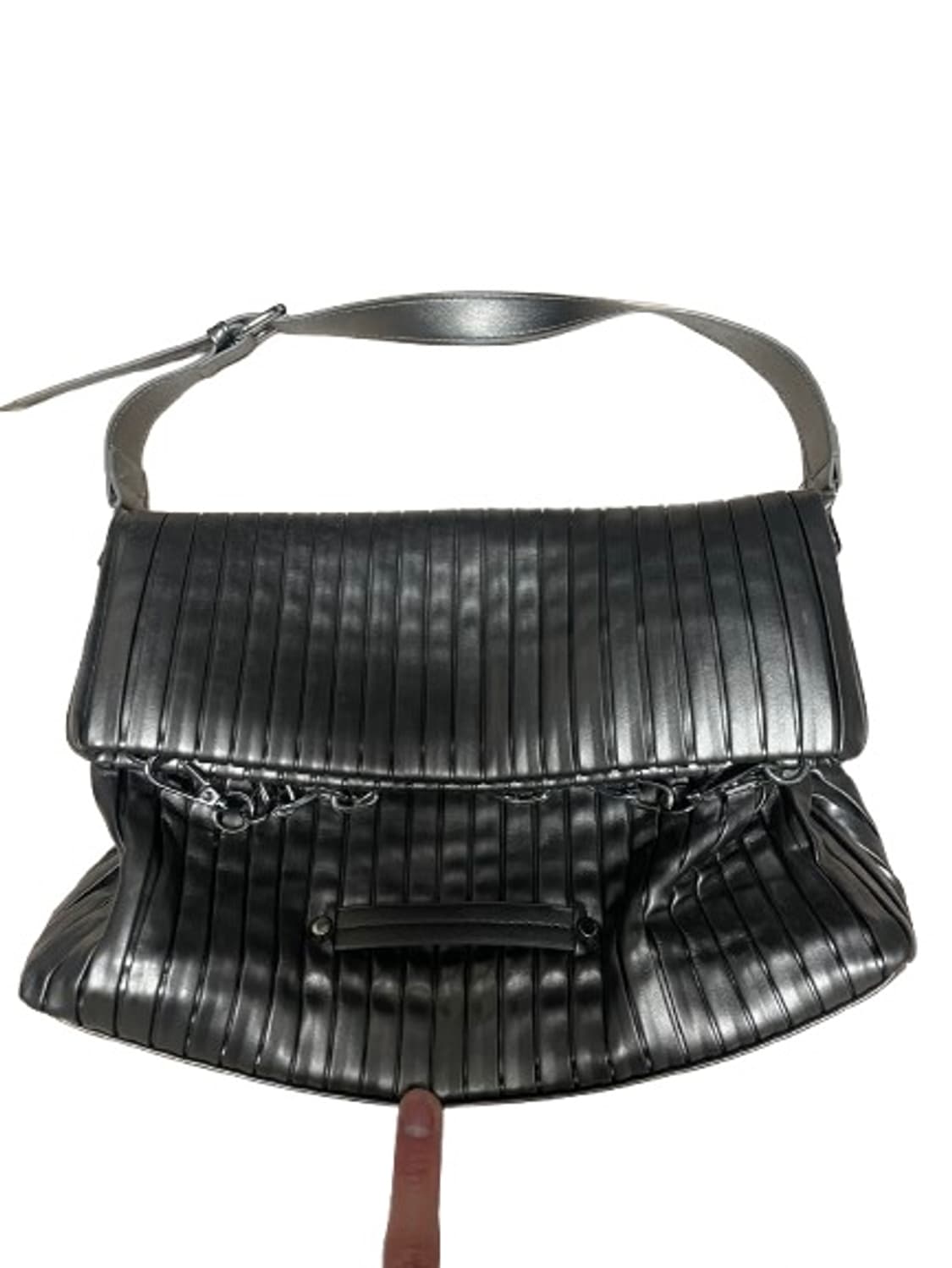 a vintage silver chain bag 상품이미지1