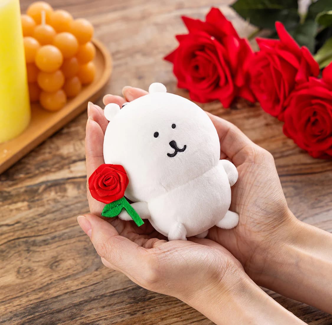 나가노마켓 아보카도농담곰 복숭아농담곰 복숭아곰 장미곰 로즈곰 상품이미지4