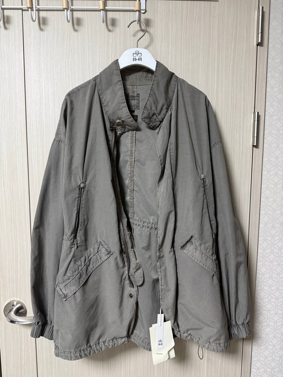 [3]폴리테루 A&F 모즈파카 베이지 상품이미지1