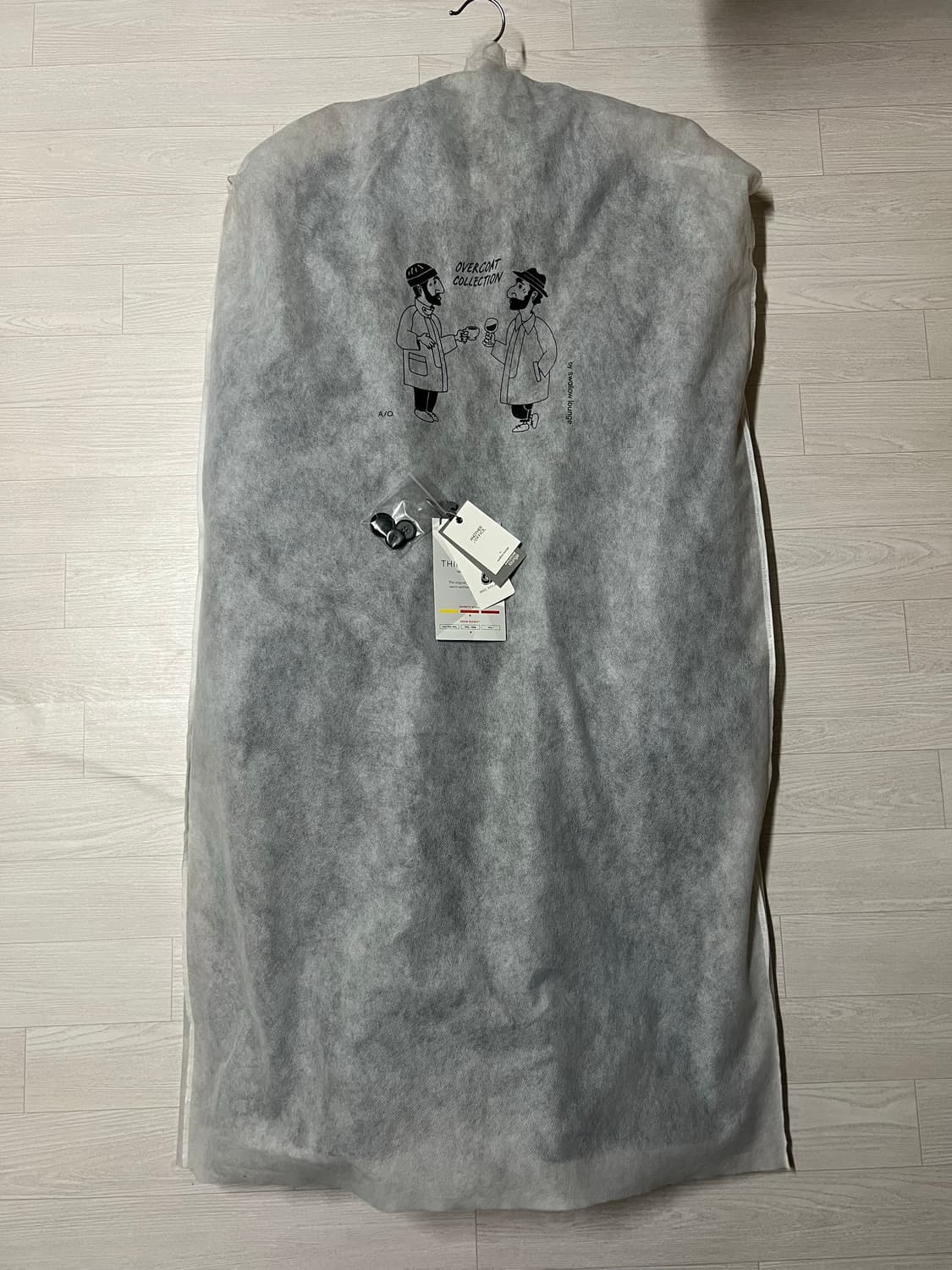 (01)어나더오피스 보이저 발마칸 코트 다크네이비 상품이미지6