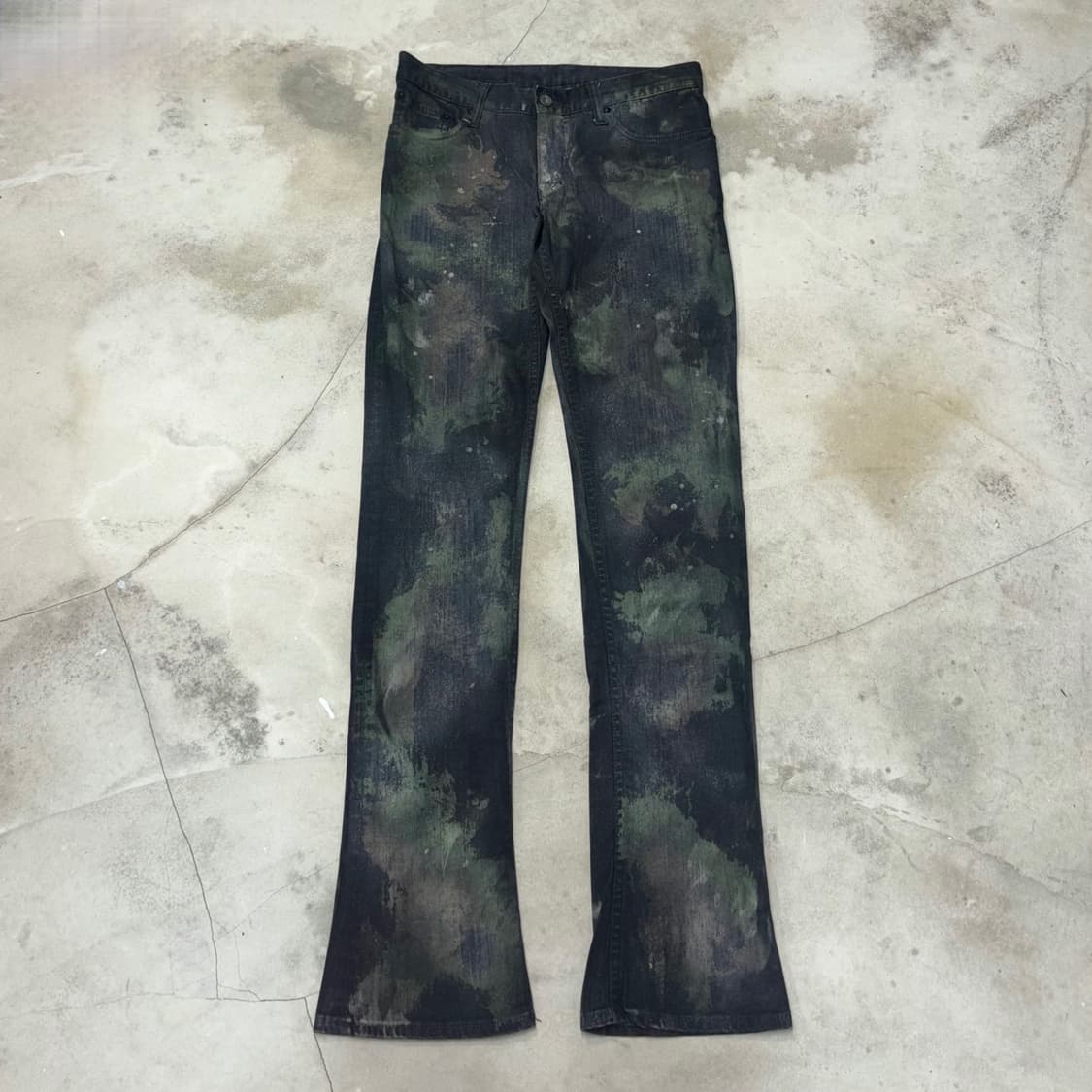 [29] L.G.B S-WOLF Mud Dyed Flare Denim 상품이미지2