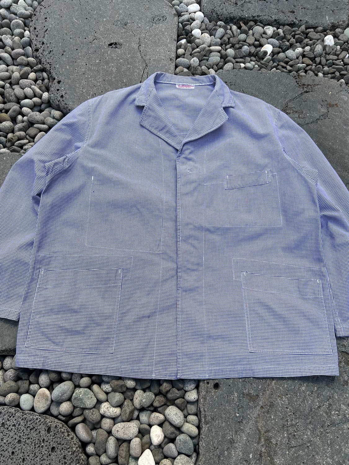 50s Ets.BRAGARD FRENCH CHECK 빈티지프렌치워크자켓 상품이미지5