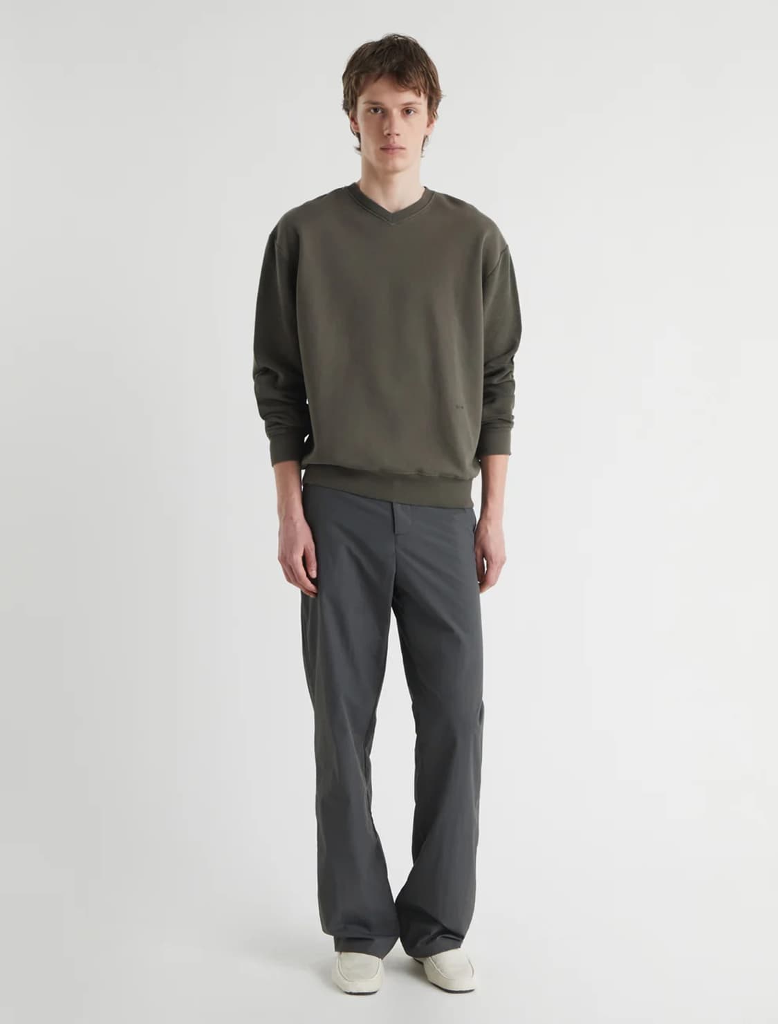[M,L]팔로마울 Oliver 스웨트셔츠/카키 상품이미지4