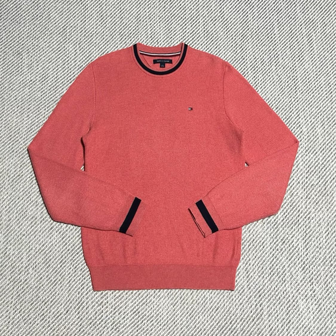 [M] Tommy 타미힐피거 코튼 라운드 니트 상품이미지1