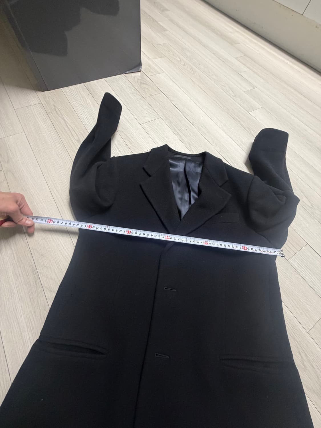 신세계 백화점 정품 아르마니 꼴레지오니 블랙 코트 상품이미지6