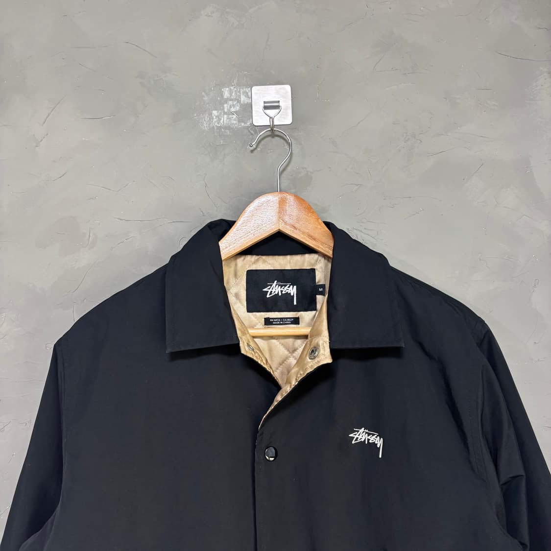 스투시 백로고 코치자켓  상품이미지3