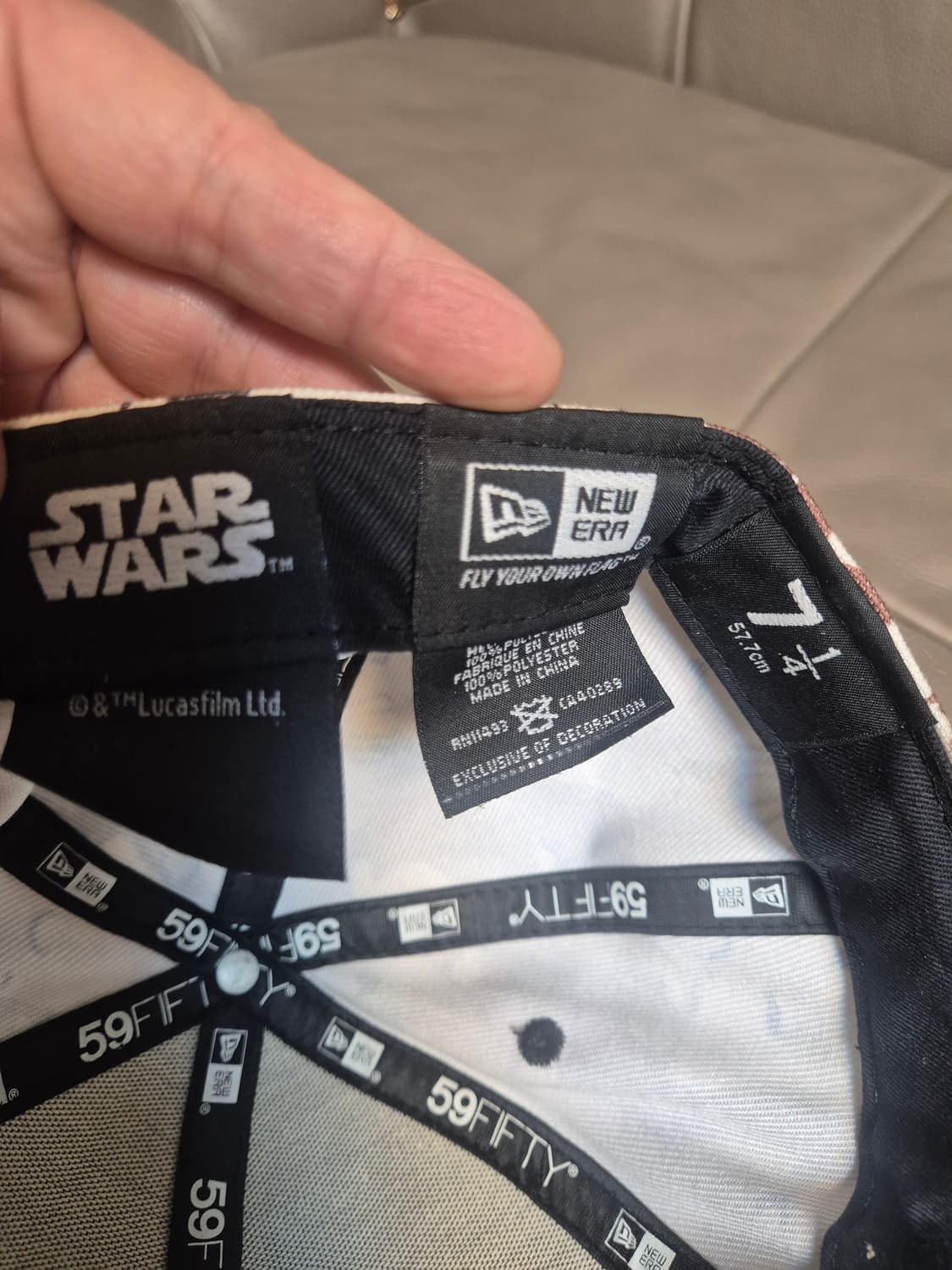 뉴에라 스타워즈 카모 스냅백 남자 S 상품이미지5