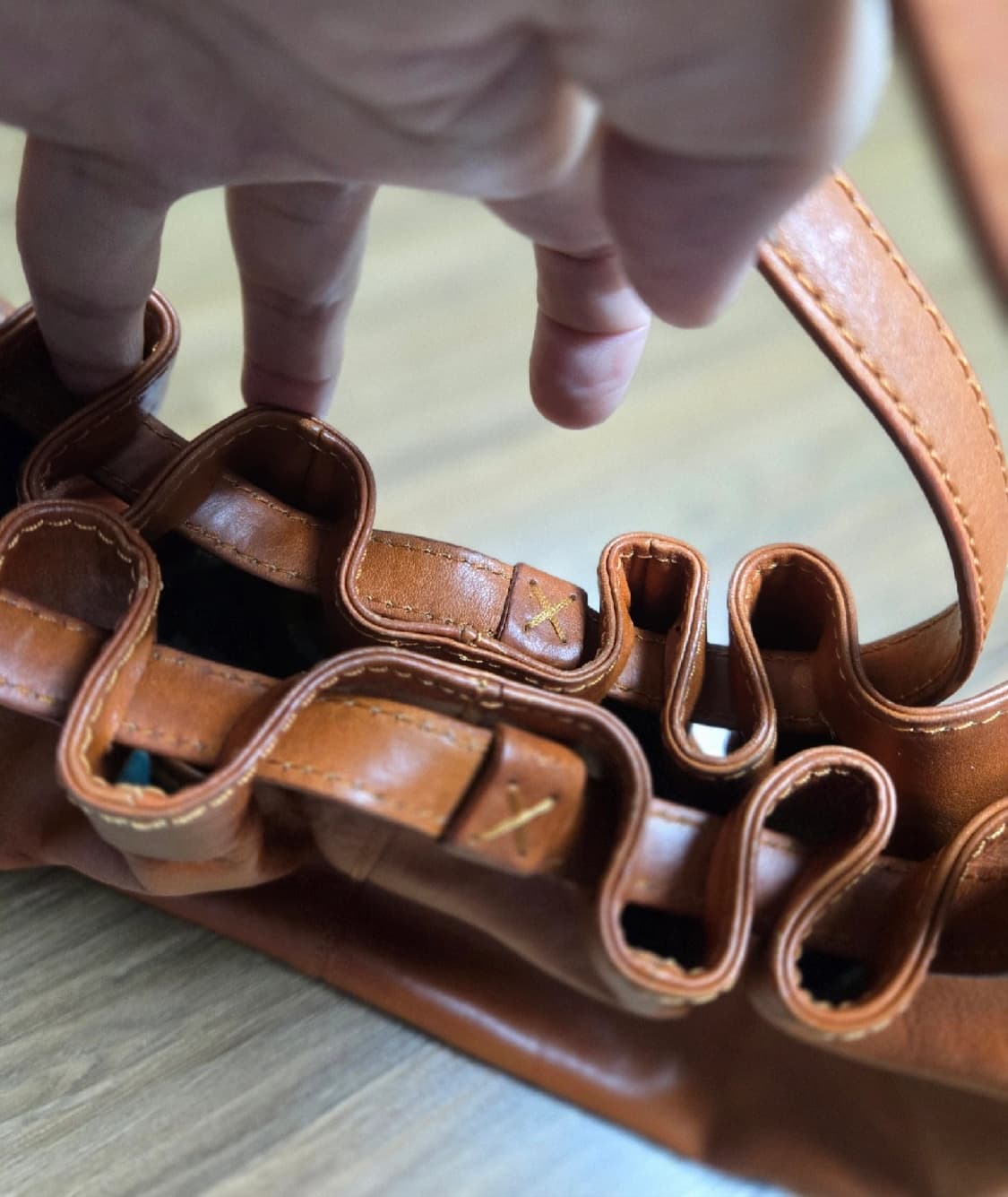 니콜 st. 질 - 가죽 토트백 [정품] 상품이미지4