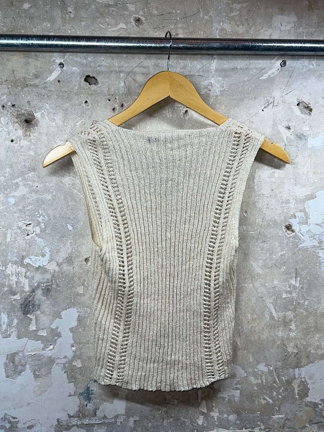 [MISCHIEF/미스치프] Summer knit vest (S) 상품이미지5