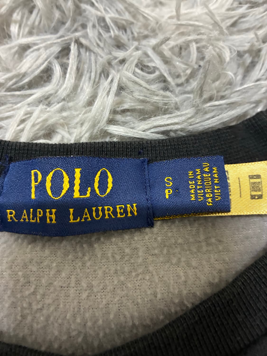 폴로 랄프로렌 신형 블랙 기모 맨투맨(s) 상품이미지3