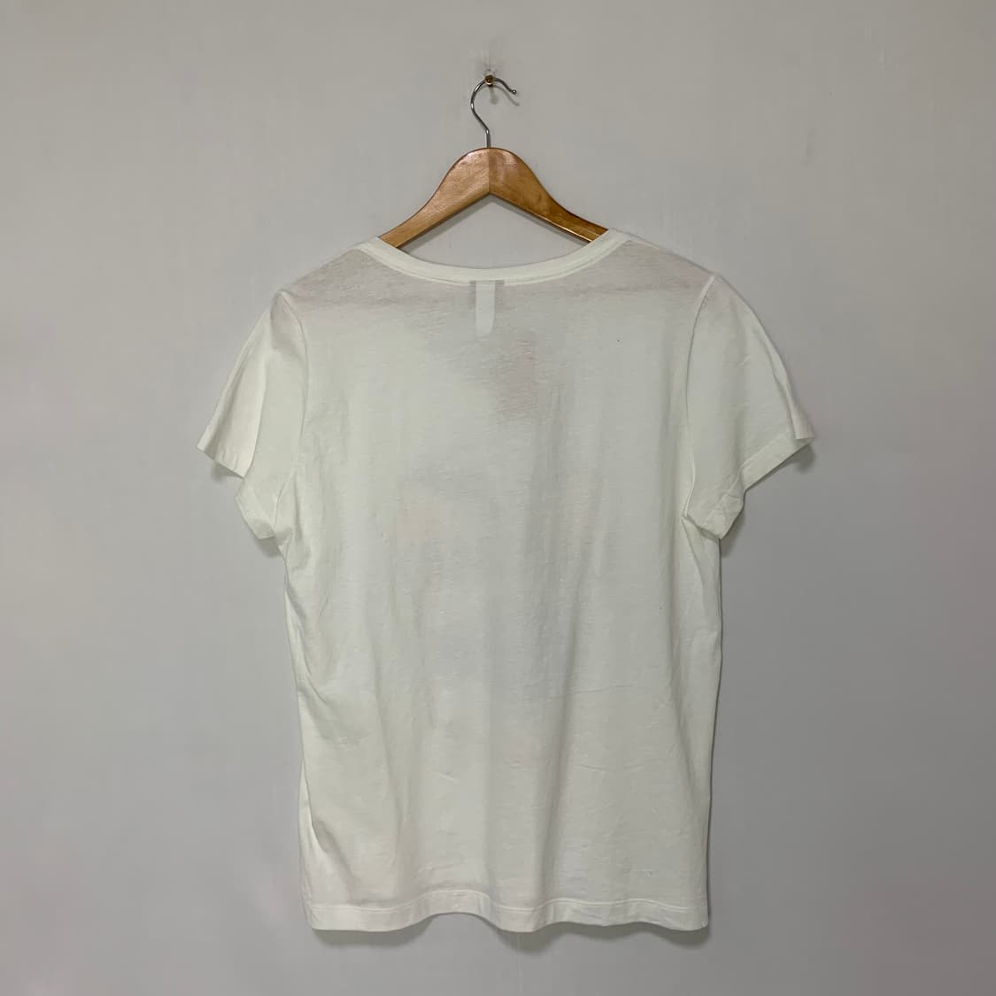 할리데이비슨 빈티지 브이넥 화이트 반팔 티셔츠 XL 남녀공용 상품이미지3