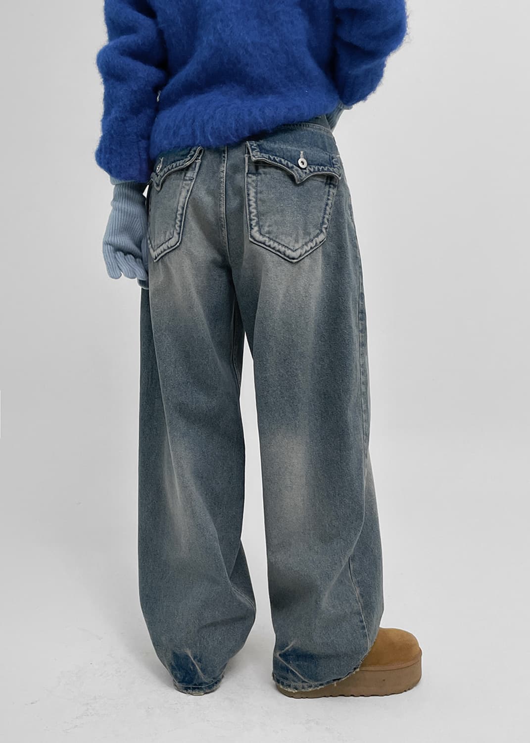 Ootj 카리나 바지/ 블랙업 위라츄 바지(중청) 상품이미지1