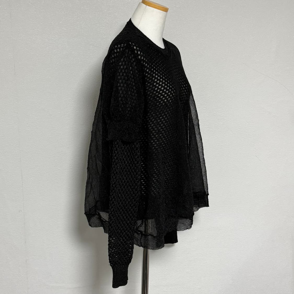 23aw 느와케이니노미야 꼼데가르송 레이어드 니트 s 상품이미지2