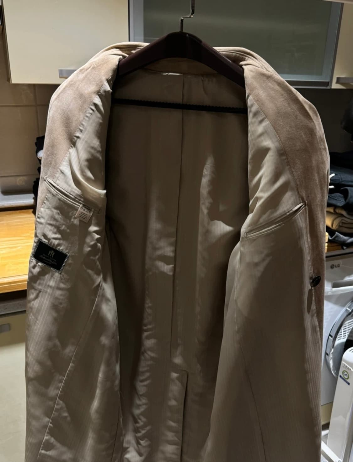 브루넬로 쿠치넬리 스웨이드 코트st, 맞춤제작 코트 상품이미지6