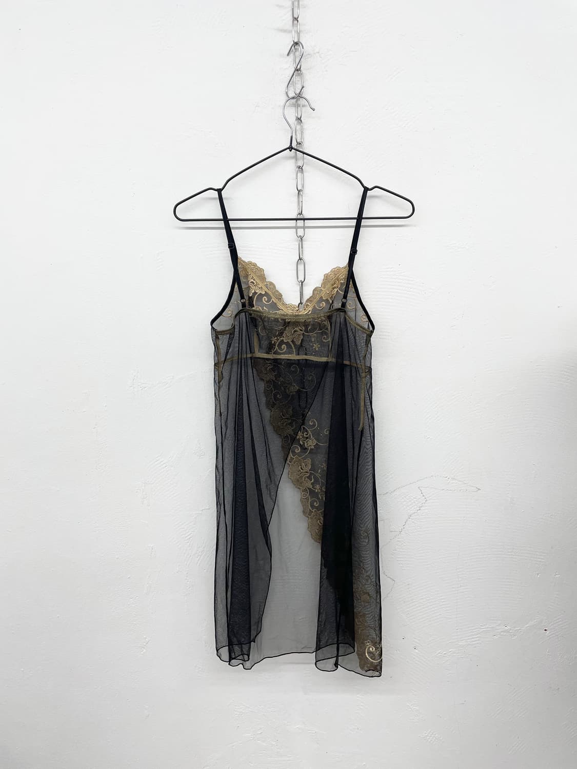 블랙 로즈 레이스 슬립 상품이미지6