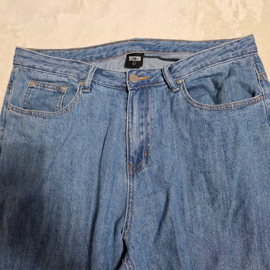 (L)트릴리온 데님 팬츠 봄여름 상품이미지2