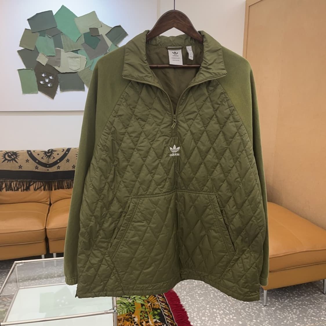 아디다스 유로파 하프집업 깔깔이 누빔 자켓 120 C06289 상품이미지3