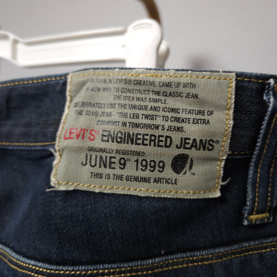 32 ) 빈티지 리바이스 엔지니어드진 상품이미지1