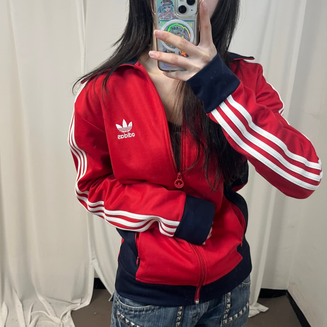 Adidas red Europa jersey 상품이미지3