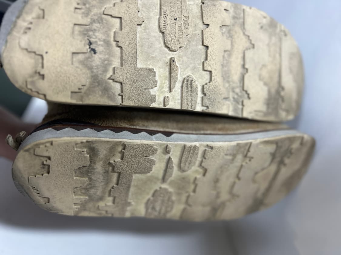 visvim 비즈빔 베이지 그리스목 지퍼 하이 부츠 275 상품이미지10