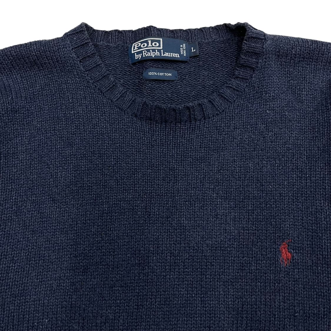 폴로 랄프로렌 레드포니 네이비 니트 L 상품이미지4