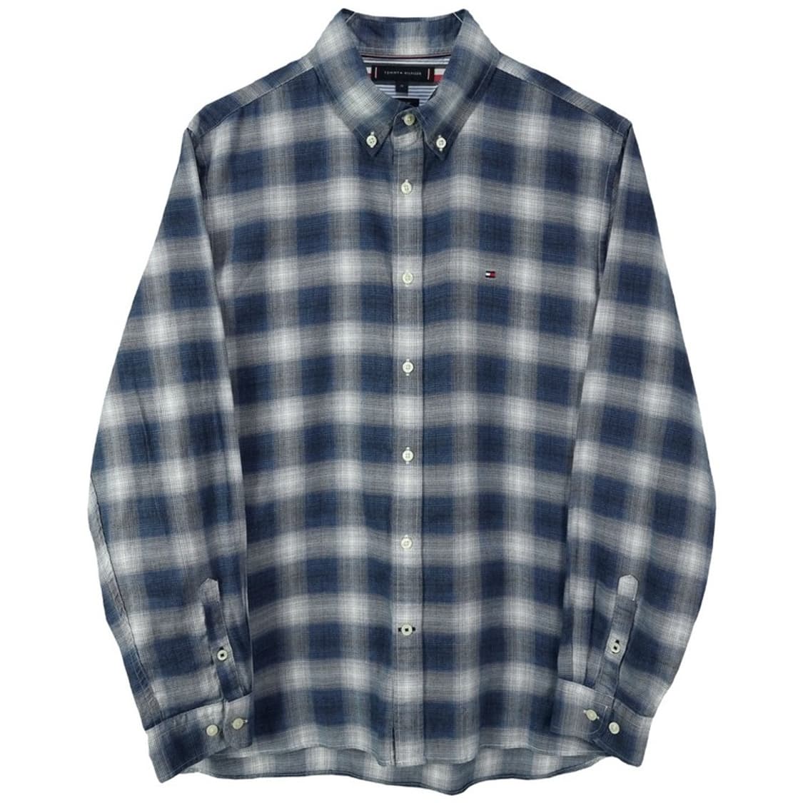 [타미힐피거] 타탄 로고 자수 체크 셔츠 M18603 상품이미지2