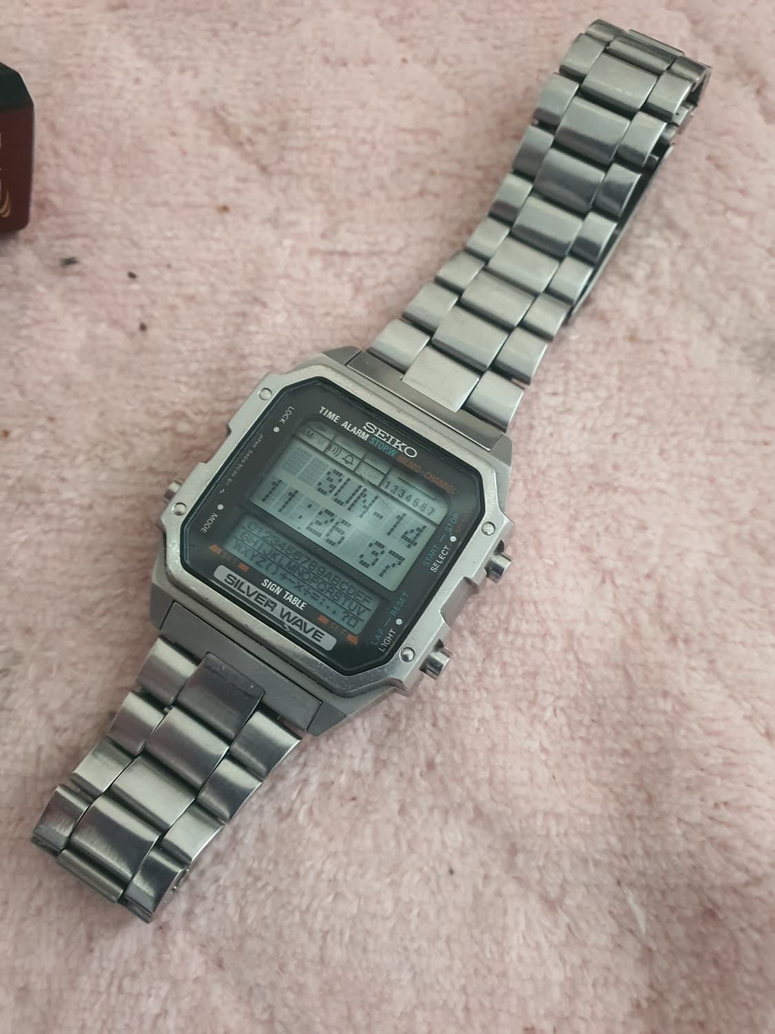 세이코 빈티지 레트로 디지털시계 상품이미지2