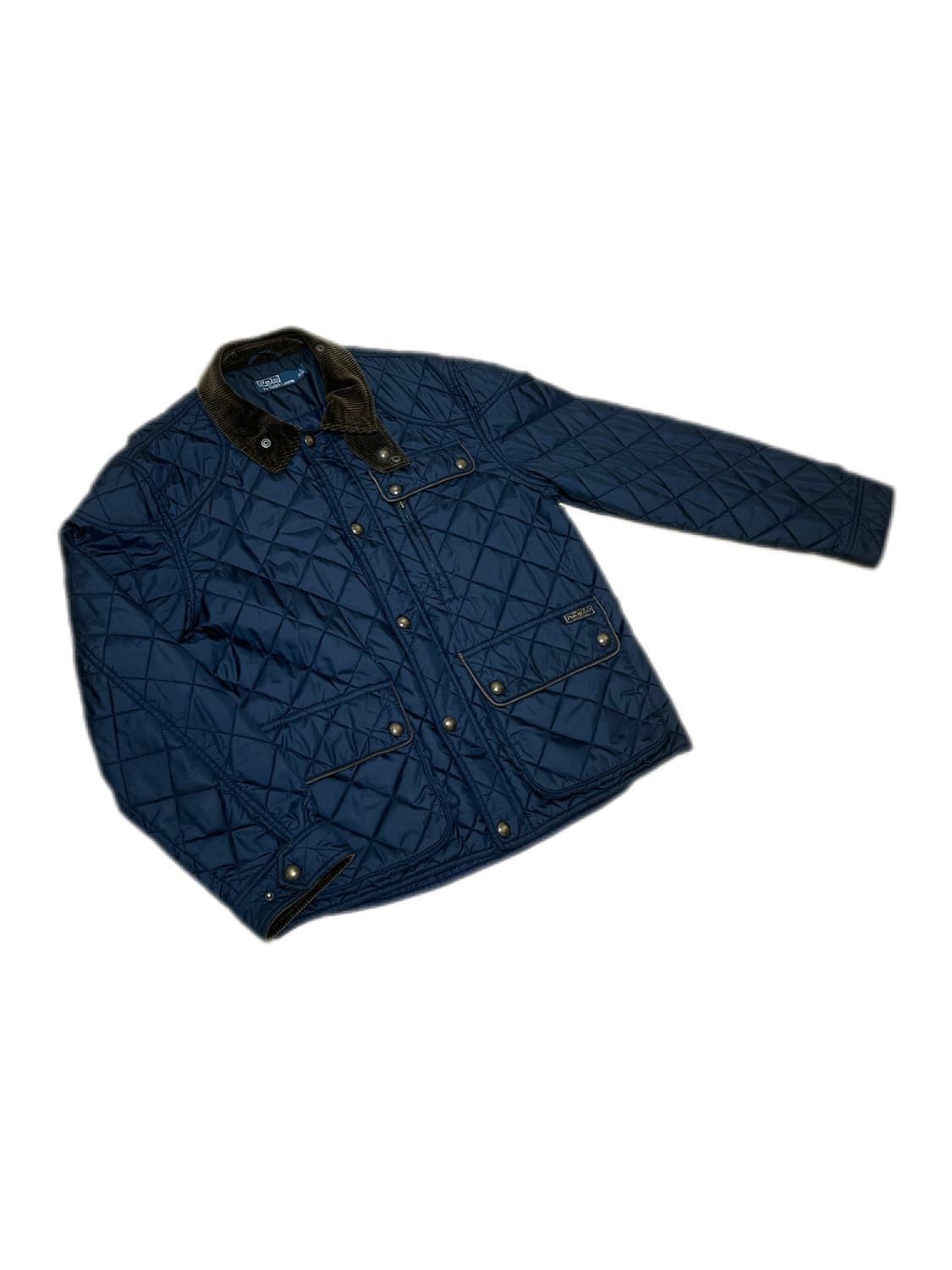 (드라이클리닝완)폴로 랄프로렌 네이비 퀄팅자켓 상품이미지2