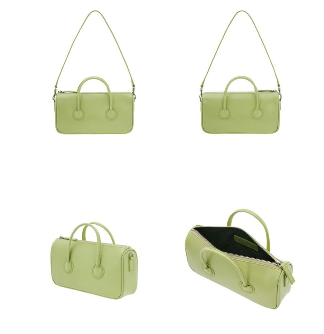 Zipper small_Lime Crinkle 상품이미지4