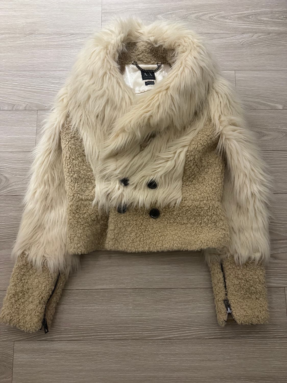 아르마니 익스체인지 빈티지 퍼자켓 상품이미지1