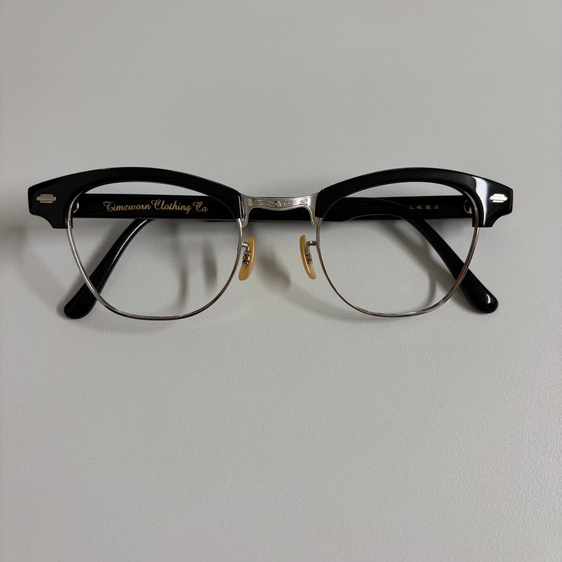 타임원클로딩 백산 하금테 안경 엣라코 안경 상품이미지2