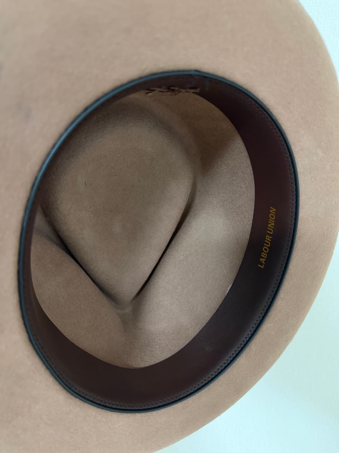 카멜 울 펠트햇 페도라 판매 레이버 유니언 Labour union 상품이미지6