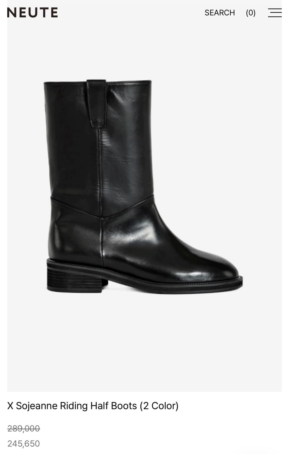 NEUTE  X Sojeanne 37.5 상품이미지1