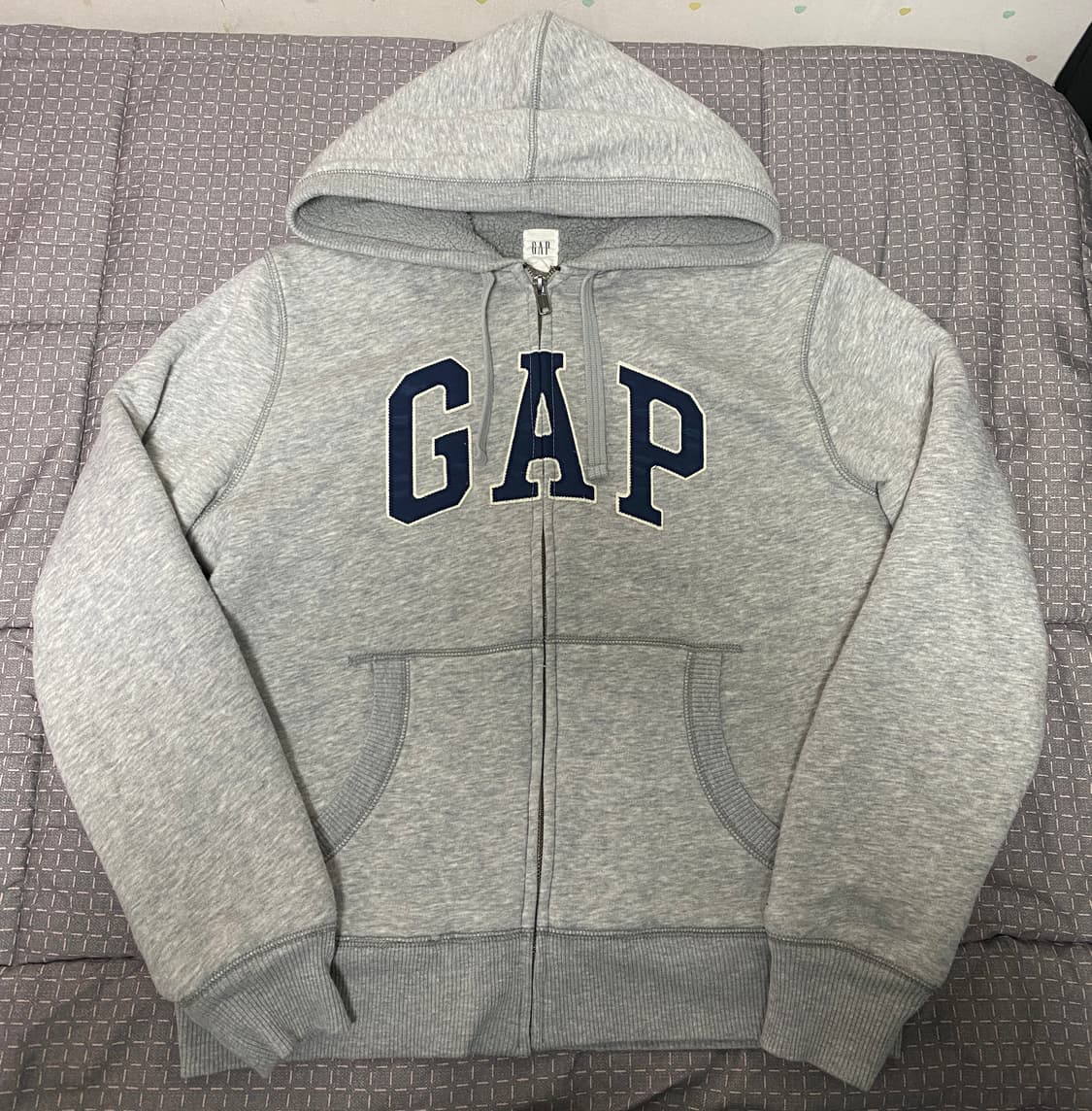 갭 기모 후드집업 M 상품이미지1