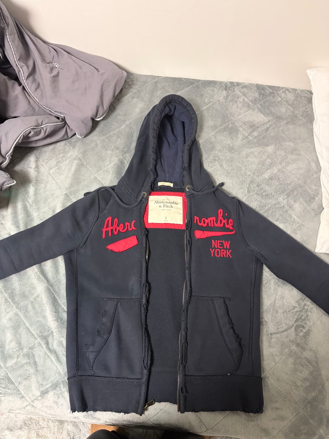 아베크롬비 후드집업 s 상품이미지1