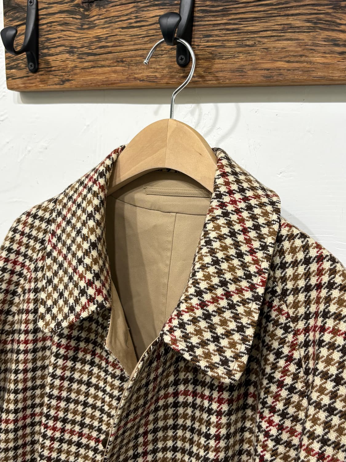 Burberry 버버리 베이지 리버시블 개버딘 건클럽 트렌치코트 상품이미지5