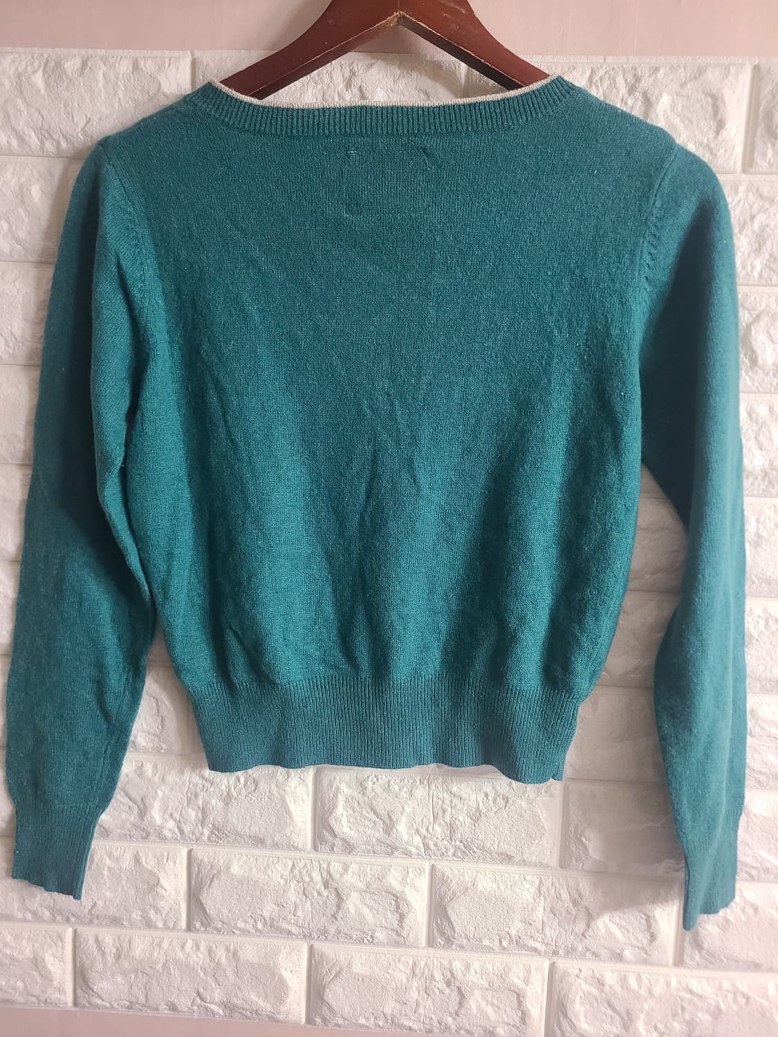 [수#]페페진스 꽃 자수 가디건 터키색(55) 상품이미지6