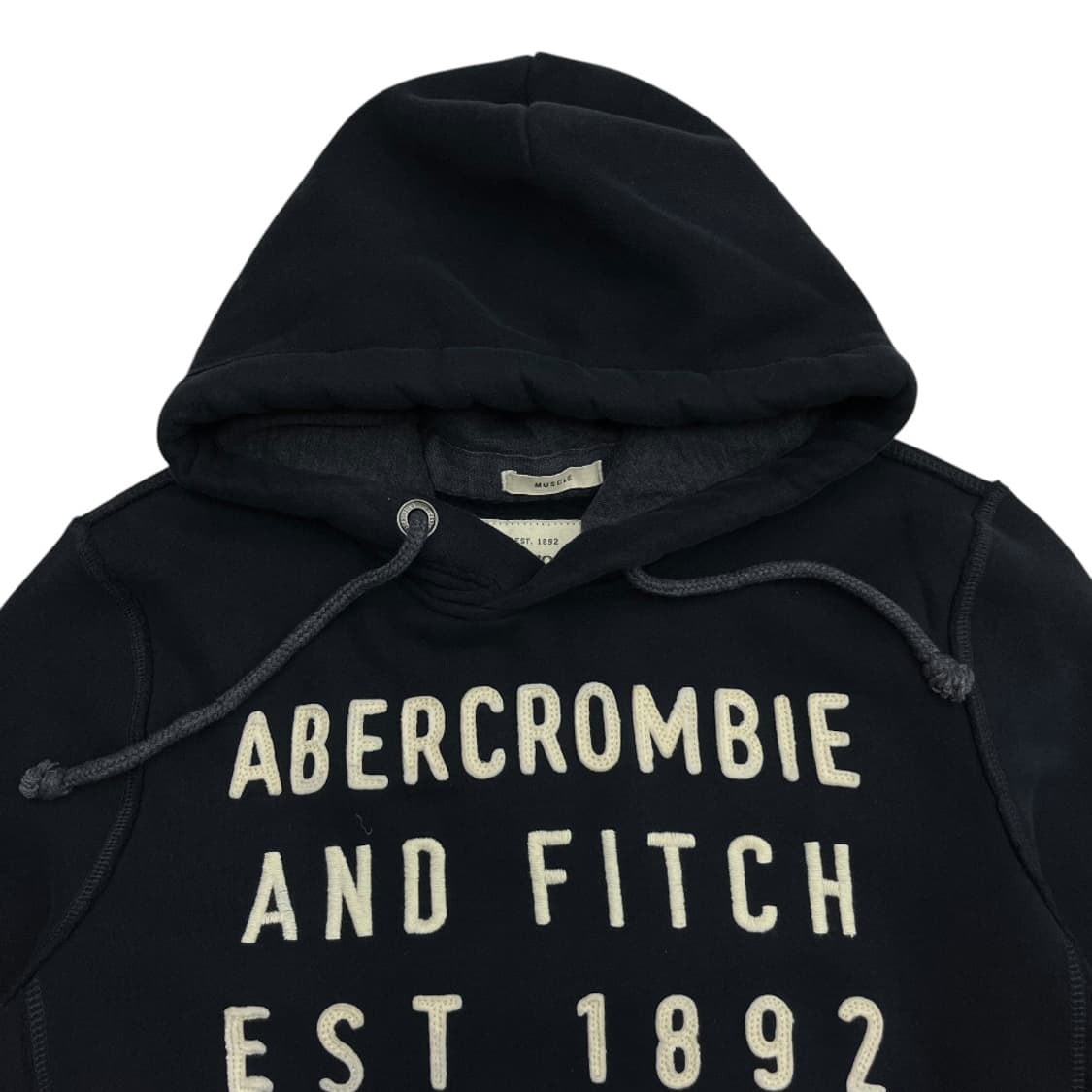 아베크롬비 패치 네이비 후드 S 상품이미지4