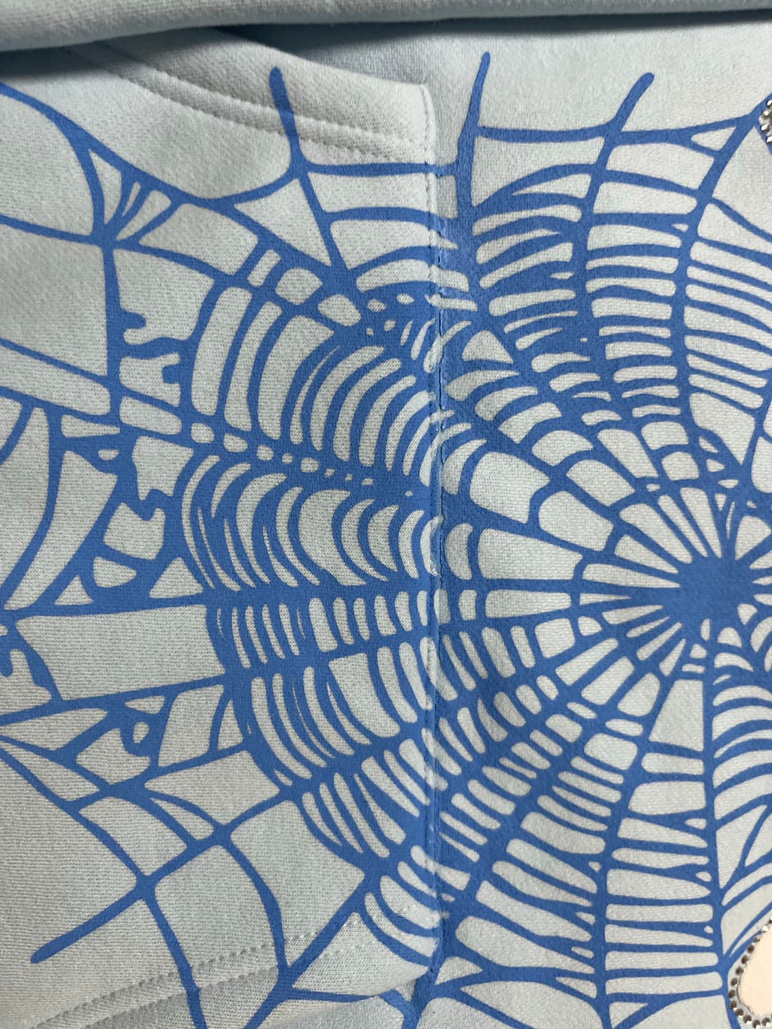 sp5der 후드티 베이비 블루 상품이미지2