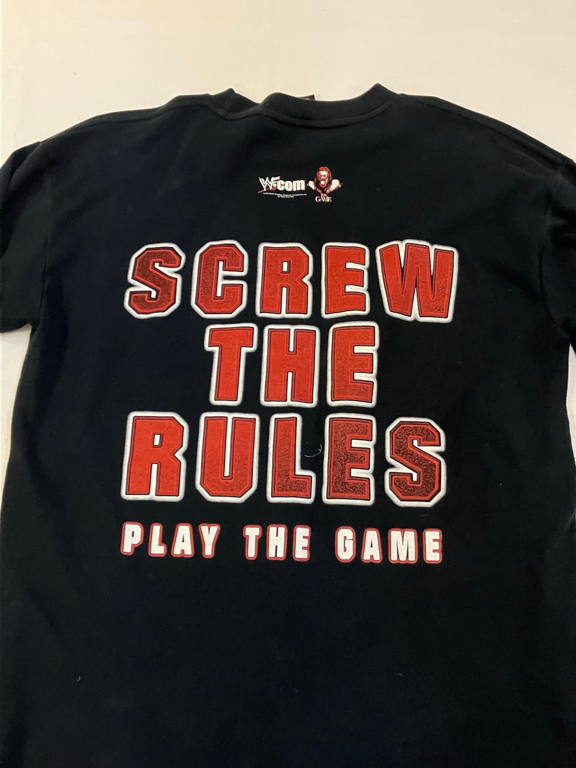 00s WWE 트리플 H 백래쉬 롱슬리브 티셔츠 블랙 상품이미지3