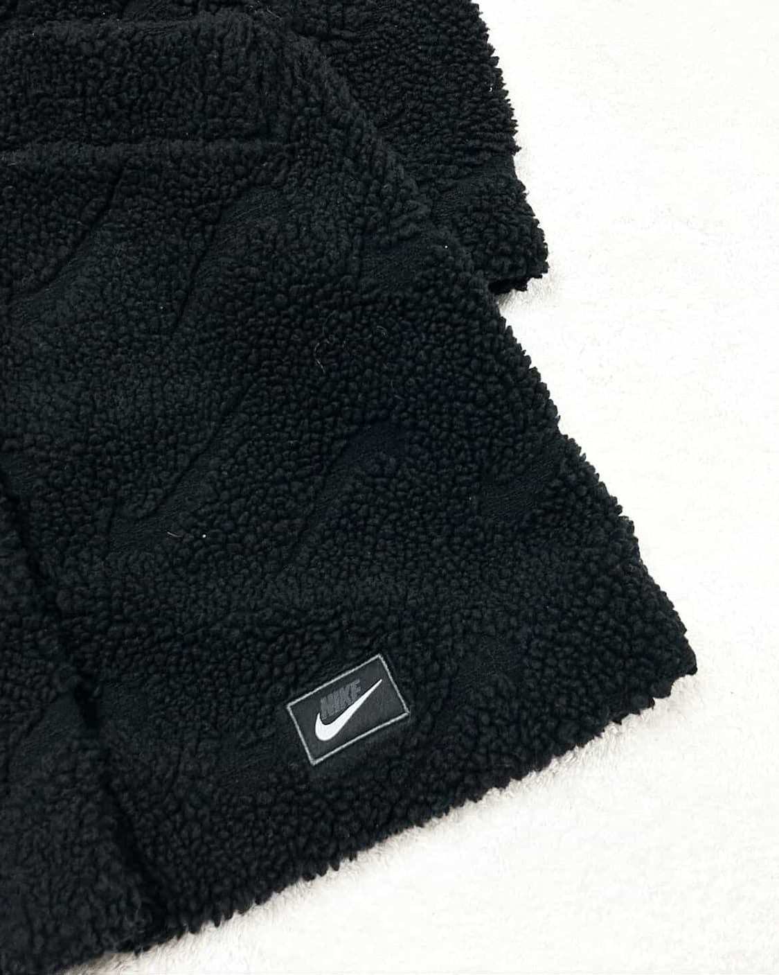 나이키 스우시패턴 쉐르파 롱자켓 상품이미지6