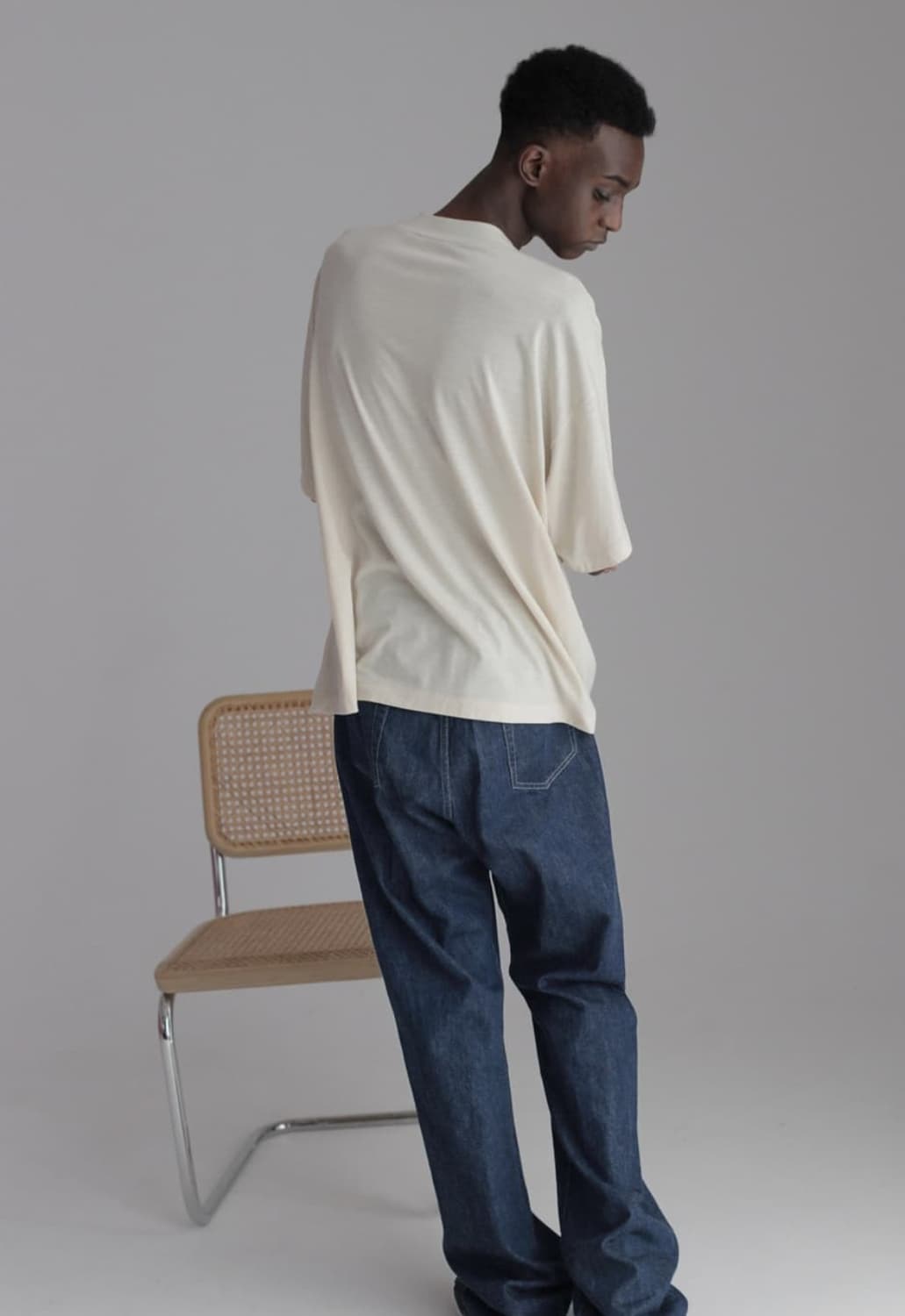 오라리 라이트 셀비지 데님 4 팝니다 상품이미지1