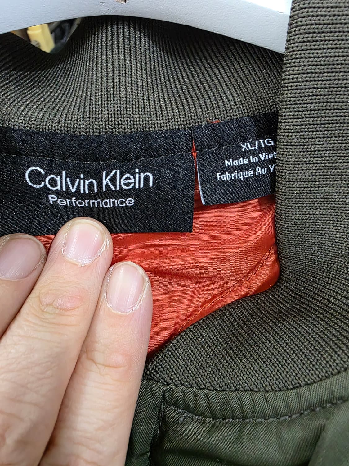 캘빈클라인 여성 하프 항공점퍼 상품이미지3