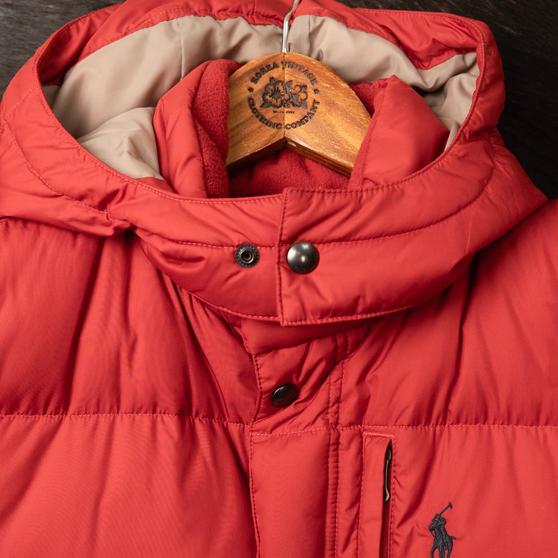 [95] 폴로 랄프로렌 덕다운 자켓 레드 MO-2437  상품이미지2