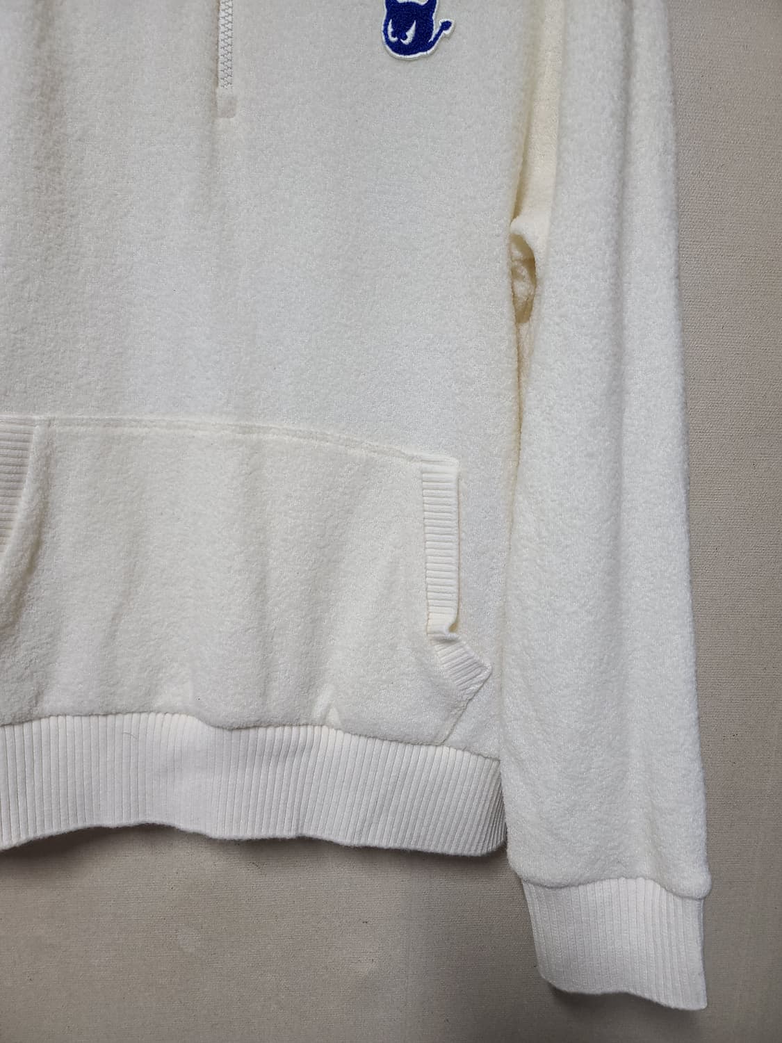 왁 부클 방풍 반집업티 상품이미지4