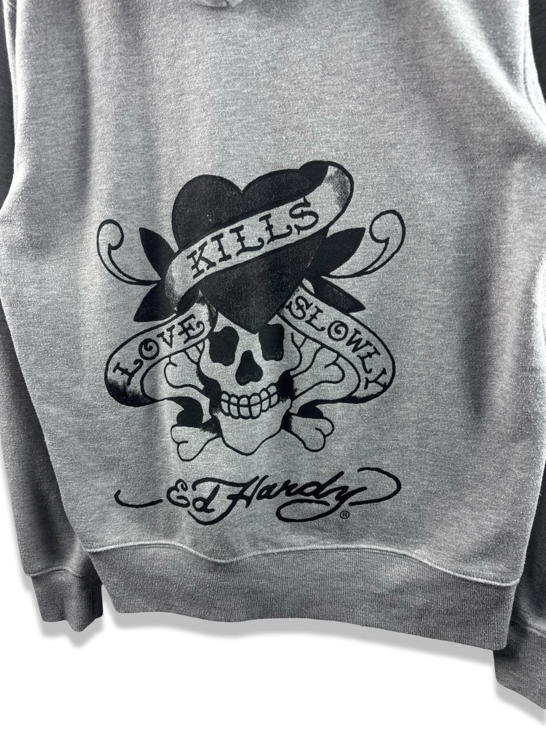 에드하디 베이직 스컬 후드집업2313 상품이미지5